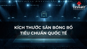 Kích thước sân bóng rổ tiêu chuẩn FIBA mới áp dụng 10/2025 19 Kích thước sân bóng rổ tiêu chuẩn quốc tế