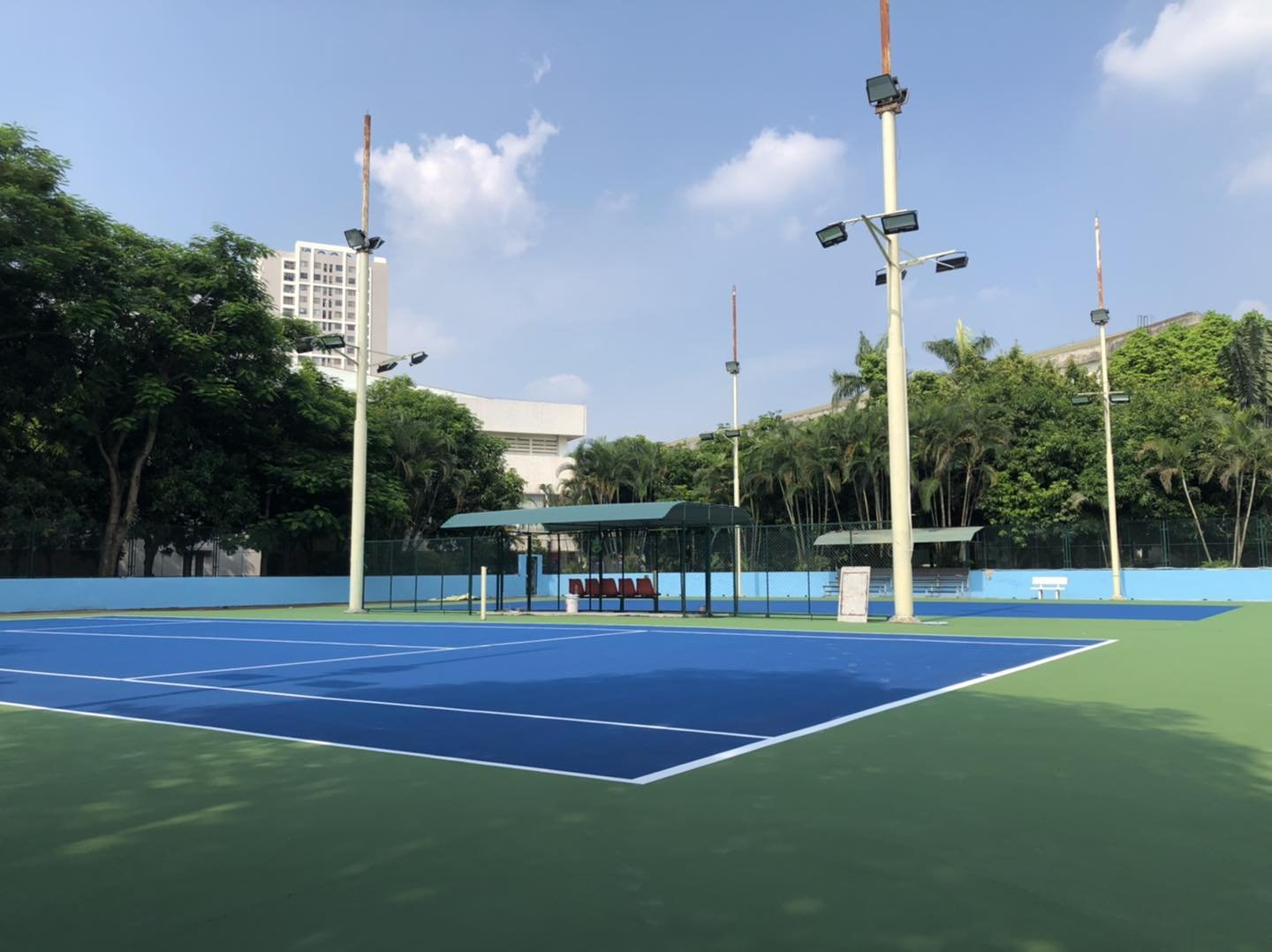 sơn sân tennis