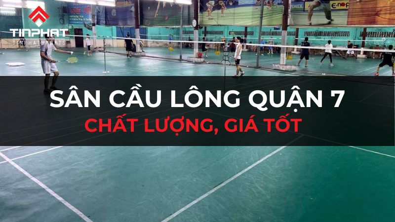 sân cầu lông quận 7