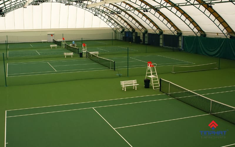 Tín Phát Sports - đơn vị thi công sân Tennis uy tín chất lượng hàng đầu