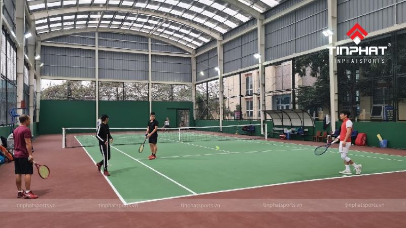 ATP đưa ra hướng dẫn lắp đặt cột đèn để đảm bảo ánh sáng được phân bố đều trên sân tennis