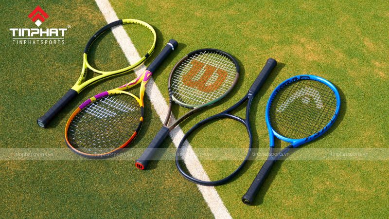 Chọn vợt tennis từ các thương hiệu uy tín, chất lượng