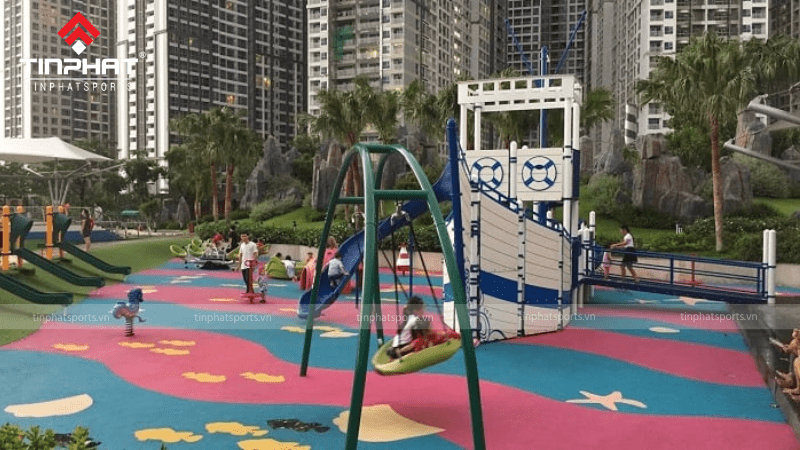 Khu vui chơi tổ hợp cho bé tại Vinhomes Central Park 