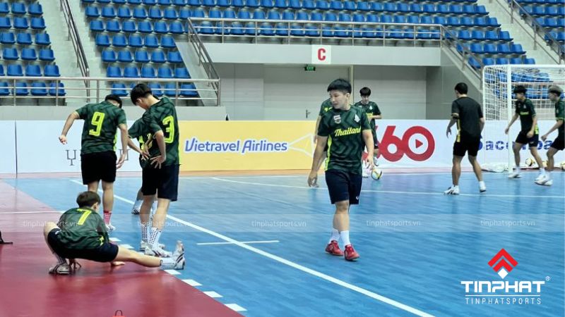 Khu vực thay thế cầu thủ trên sân bóng đá Futsal