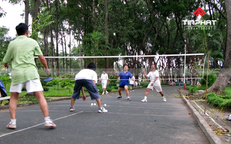 Sân cầu lông công viên Tao Đàn - Quận 1