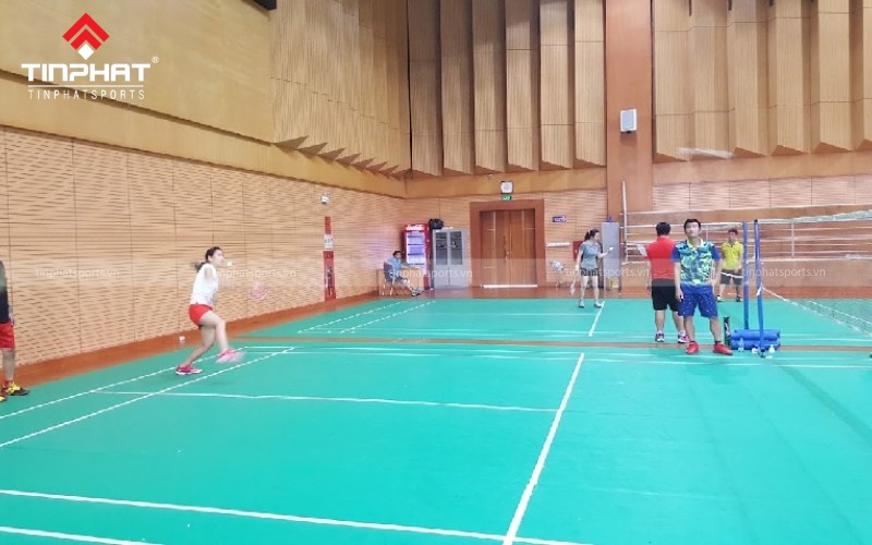 Sân tennis Hà Nội - Trường Năng khiếu TDTT quận Long Biên