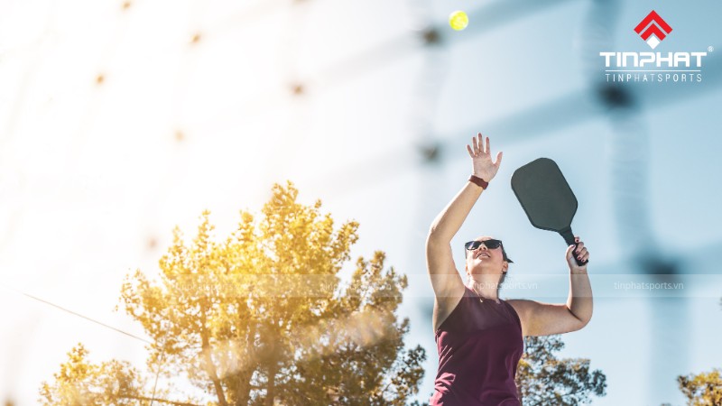 Pickleball phối hợp các bộ phận cơ thể