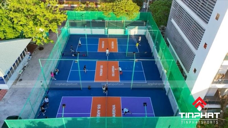 SS Arena được đánh giá là một trong những sân pickleball chất lượng hàng đầu tại Vũng Tàu