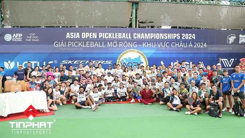 Giải Pickleball Châu Á Mở Rộng (AOPC) là sự kiện pickleball tầm cỡ quốc tế đầu tiên được tổ chức tại Châu Á