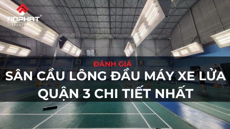 sân cầu lông đầu máy xe lửa