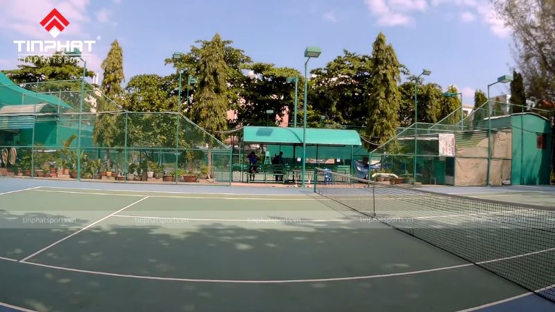 Hình ảnh sân tennis Hoàng Long - Gò Vấp