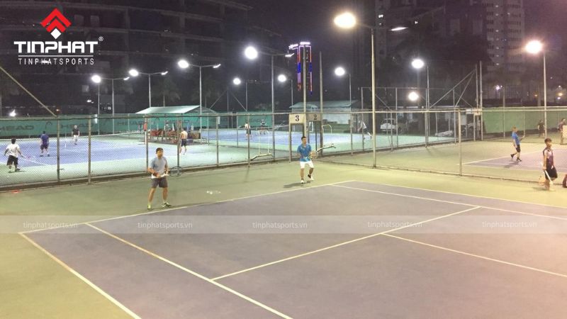 Hình ảnh sân tennis Vạn Bảo