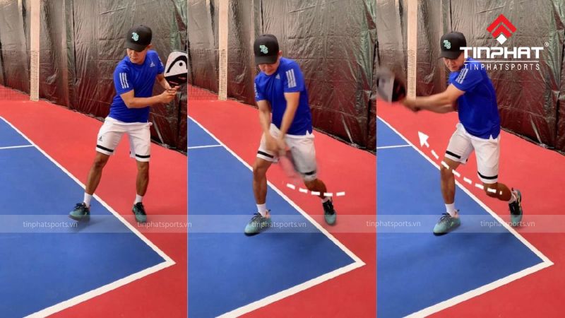 Kỹ thuật đánh backhand trong Pickleball