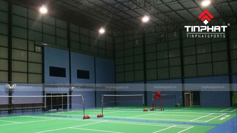 Tín Phát Sport đã và đang thi công hàng trăm sân cầu lông lớn nhỏ trên toàn quốc