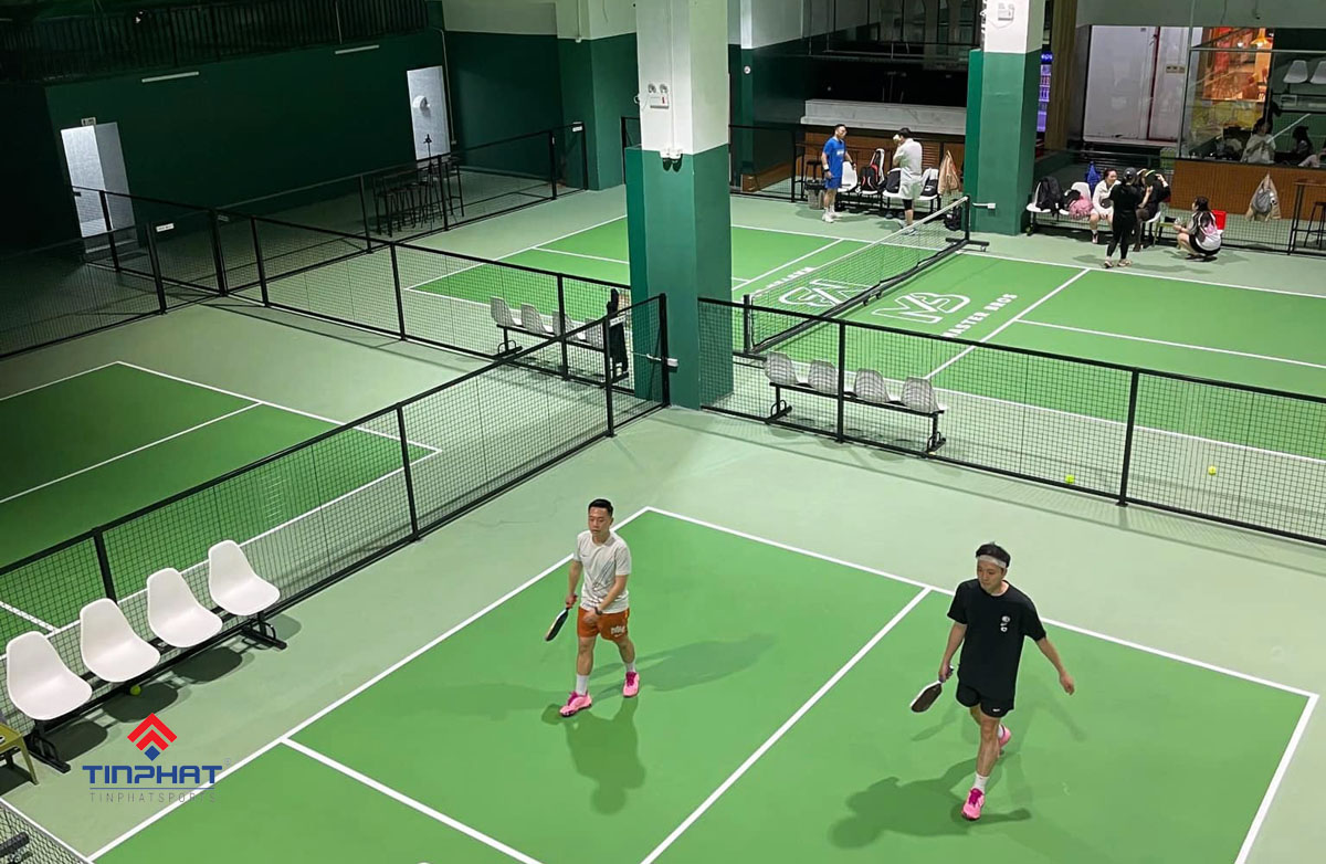Sân pickleball trong nhà hà nội