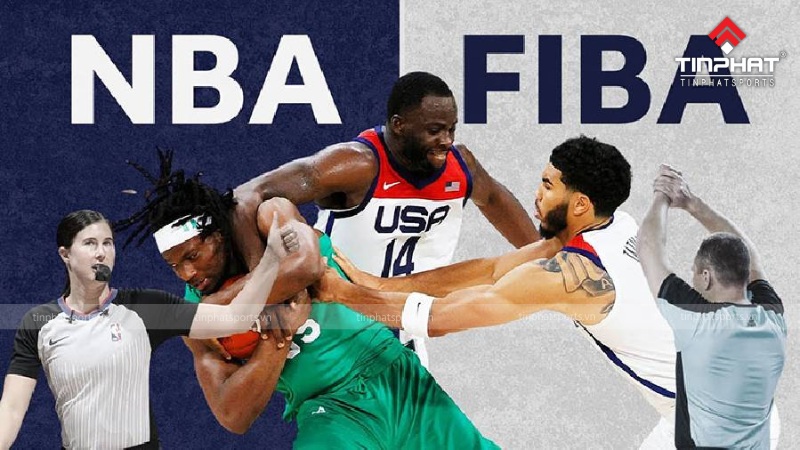 So sánh gather step trong NBA và một bước dừng trong FIBA