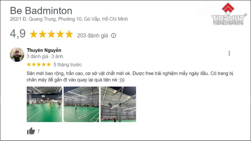 Không chỉ là sân cầu lông, Be Badminton mang đến trải nghiệm thể thao hoàn hảo và thú vị