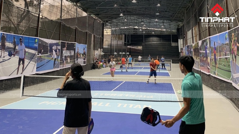 Một trong những sân Pickleball chất lượng tại Tân Phú