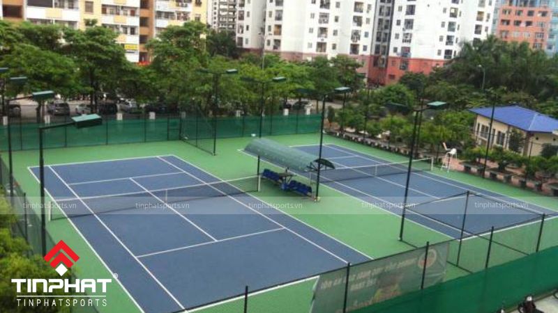 Tín Phát Sports là đơn vị chuyên nghiệp trong lĩnh vực thi công sân tennis chất lượng cao