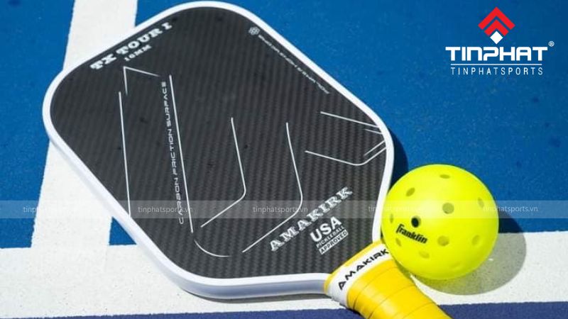 Vợt Pickleball Amakirk được chế tác dựa trên sự kết hợp của những công nghệ sản xuất tiên tiến