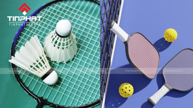 Cả Pickleball và cầu lông đều là những môn thể thao thú vị, mang lại nhiều lợi ích cho sức khỏe và tinh thần