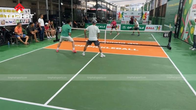 Hình ảnh một giải đấu Pickleball tại Nha Trang