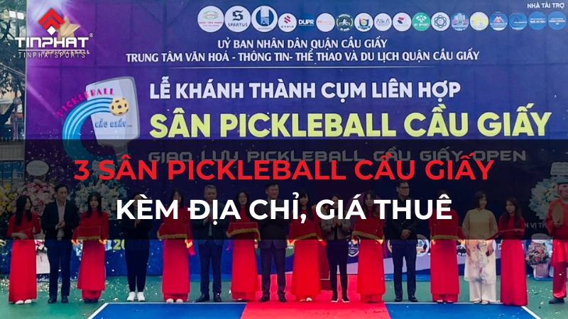 sân pickleball cầu giấy