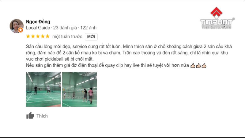 Chất lượng tuyệt hảo, không gian thoải mái – PooC Cầu Lông & PickleBall luôn làm hài lòng người chơi.