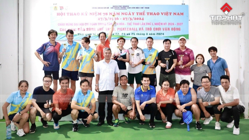 Sân Pickleball Phú Nhuận - 3B Lê Quý Đôn cũng thường xuyên tổ chức các giải đấu 