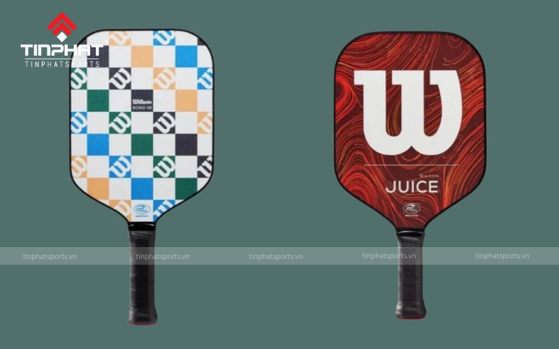 Mặt vợt pickleball Wilson được chế tạo từ nhiều loại vật liệu