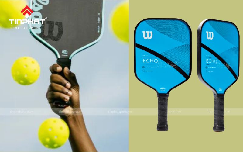 Vợt pickleball Wilson sở hữu nhiều ưu điểm hơn so với các loại vợt khác