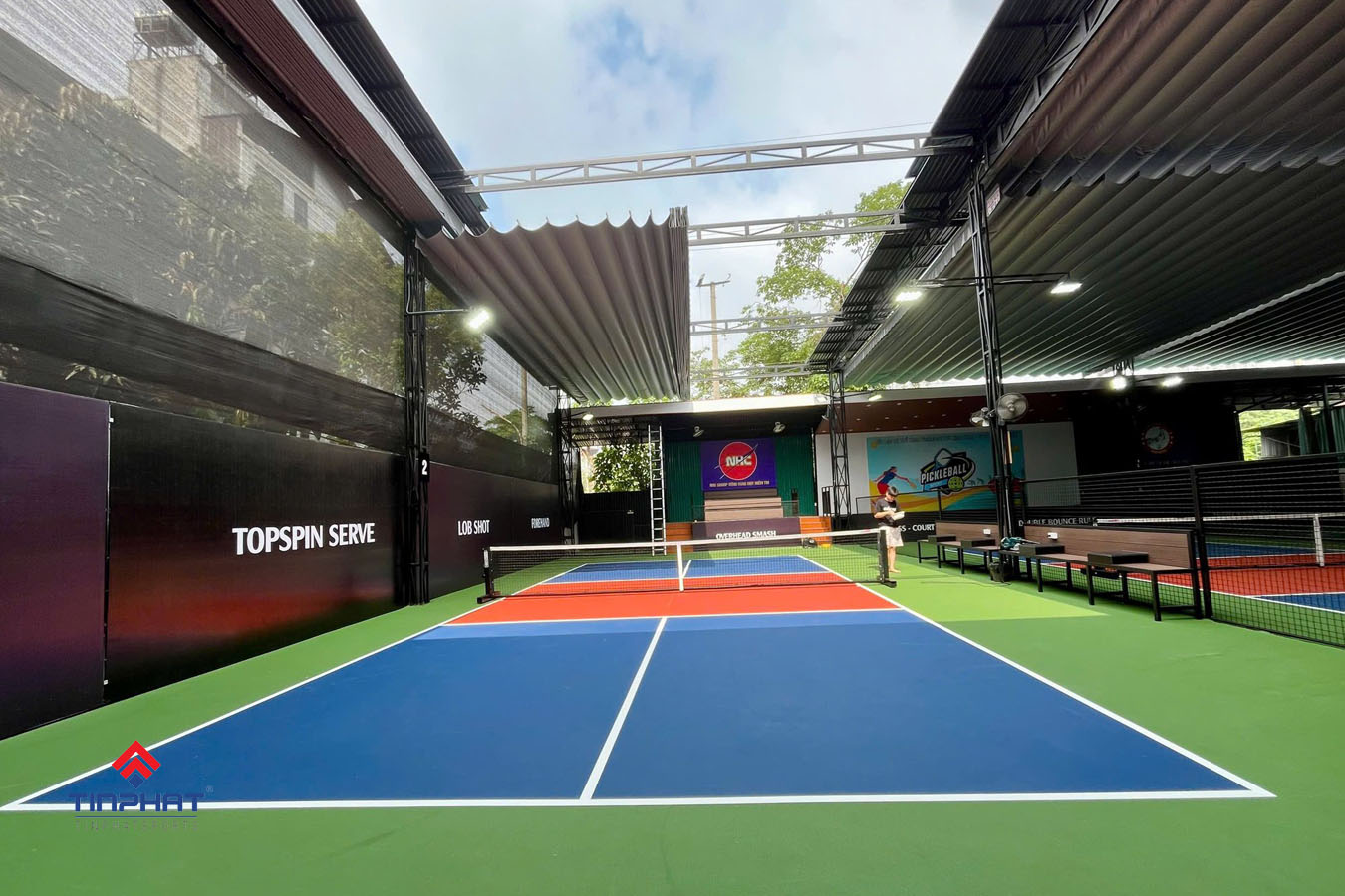 Kích thước sân pickleball