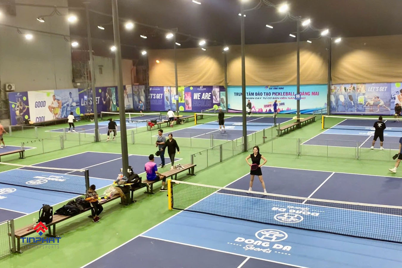 Kích thước sân pickleball