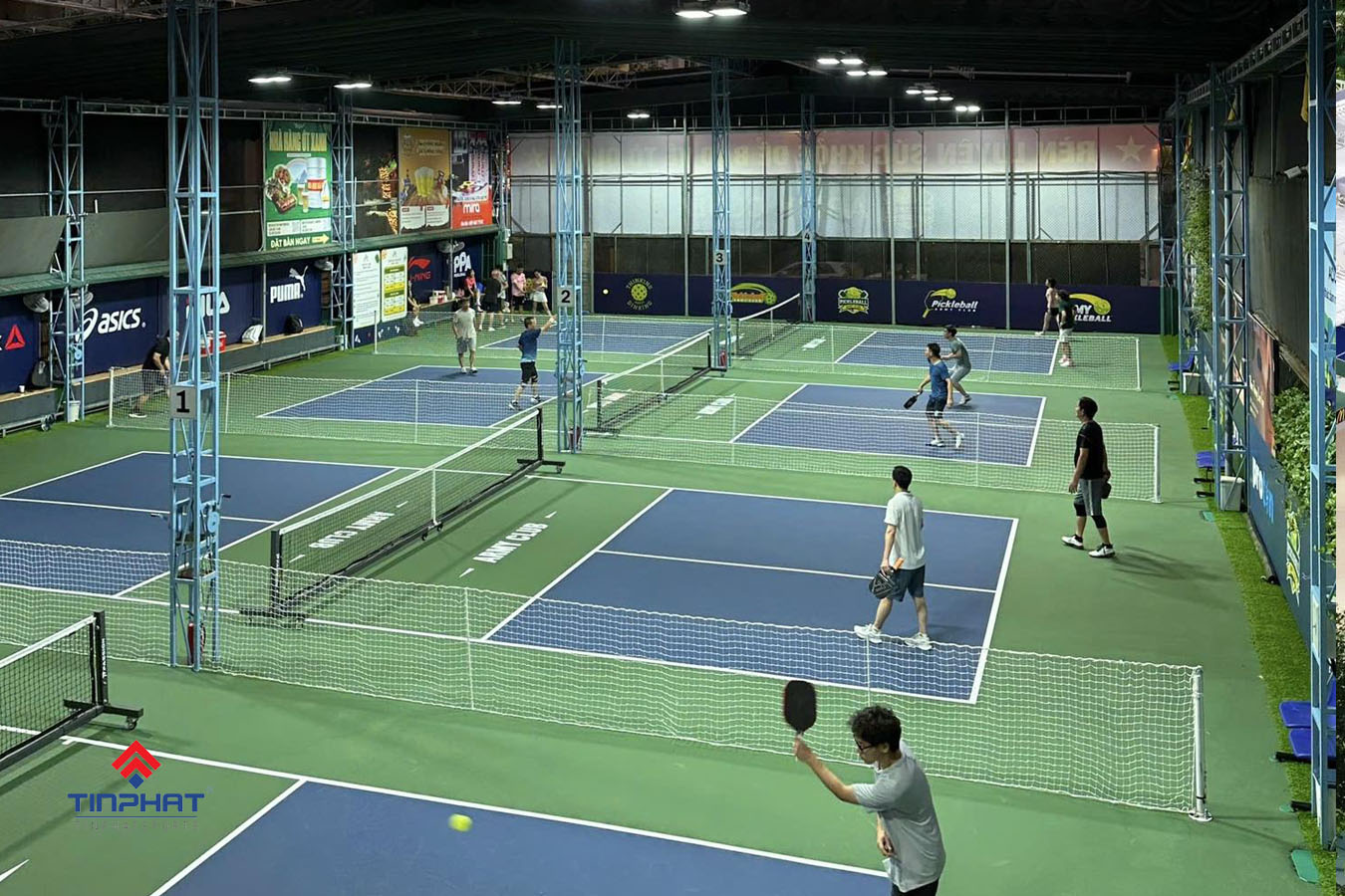 Kích thước sân pickleball