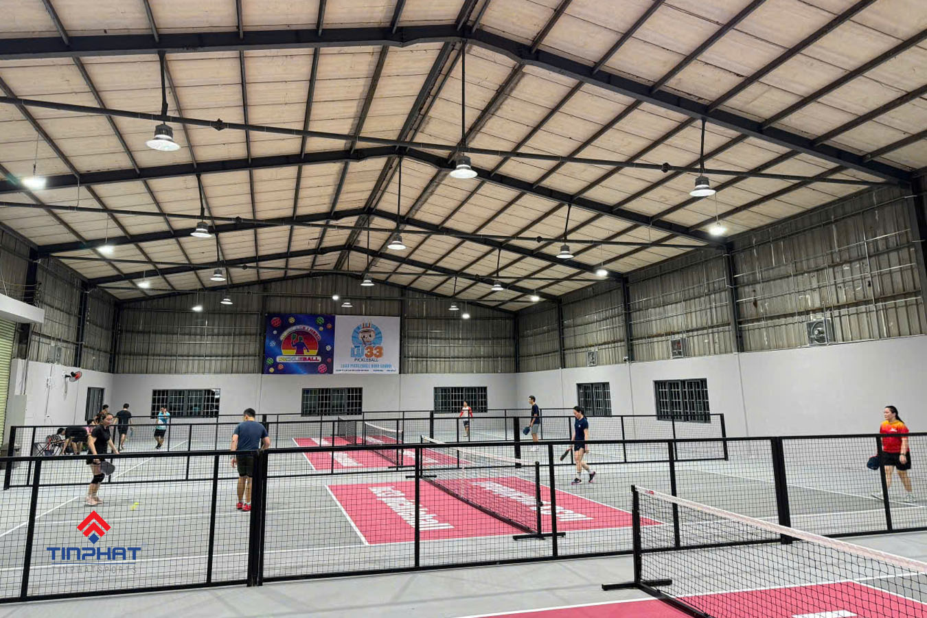 Kích thước sân pickleball