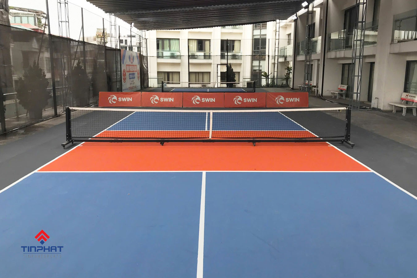 Kích thước sân pickleball