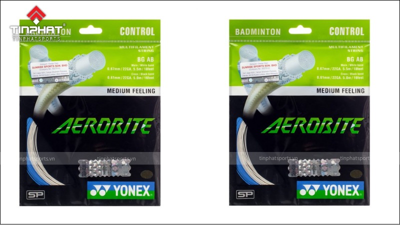 Dây căng vợt Yonex BG Aerobite mang đến cảm giác êm tay