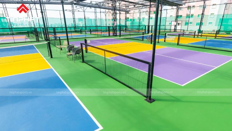 Một số hình ảnh tại sân Amber Pickleball Club