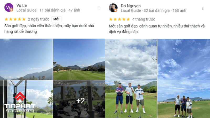 Đánh giá của khách hàng về Sân golf Laguna Lăng Cô Huế