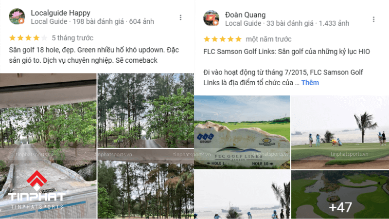 Đánh giá của khách hàng về Sân FLC Sam Son Golf Links