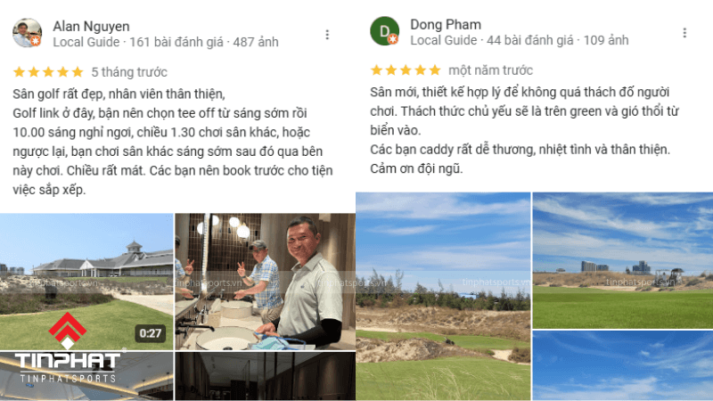 Đánh giá của khách hàng về Sân Hoiana Shores Golf Club