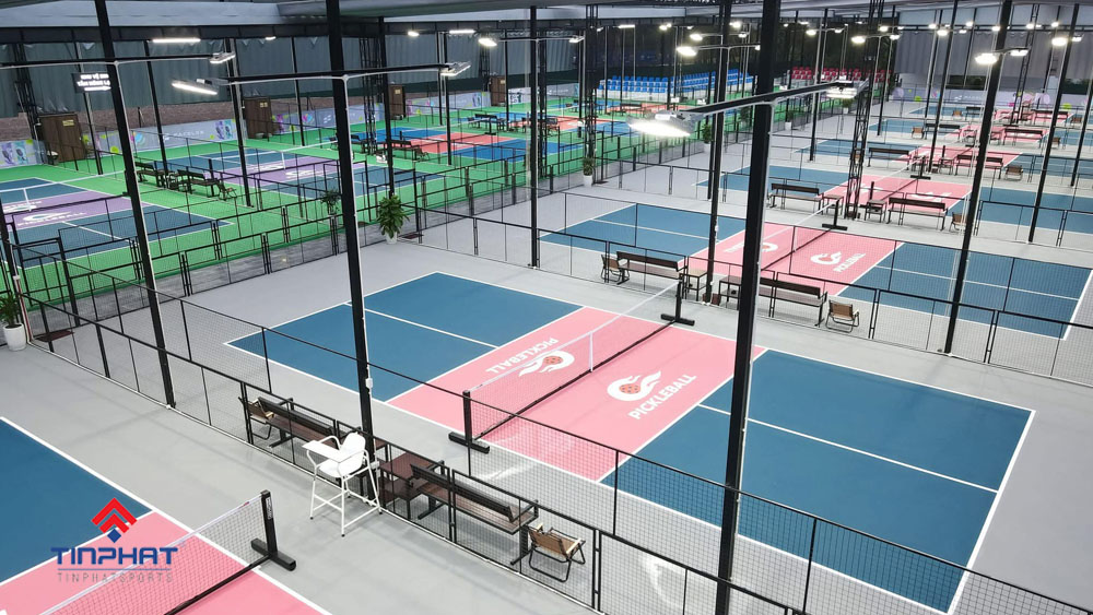 Thiet ke thi cong san pickleball tron goi