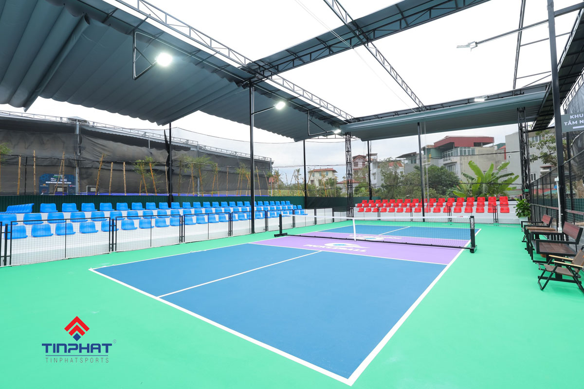 Chi phí đầu tư sân Pickleball có mái che chi tiết 2025 1 Chi phí đầu tư sân pickleball có mái che