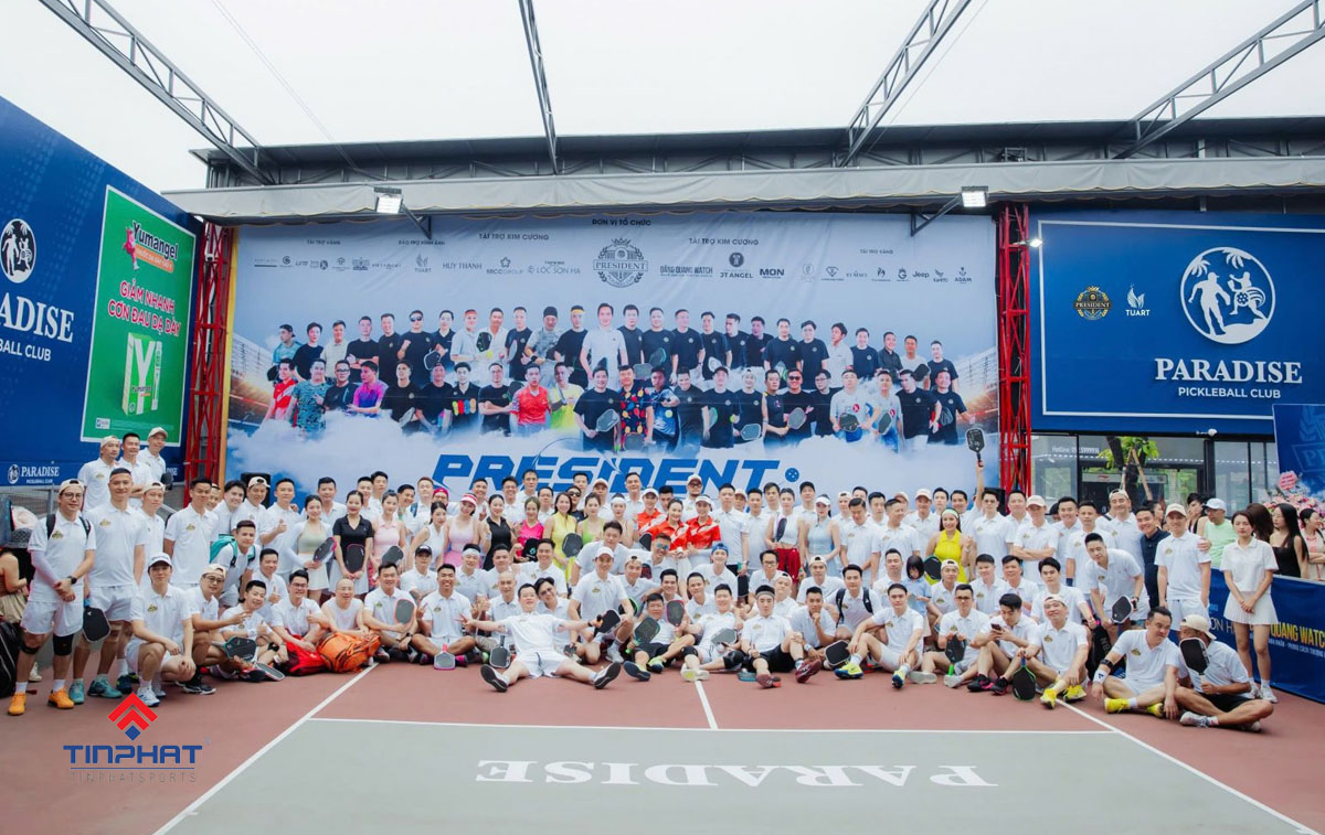 Cộng đông pickleball tại Hà Nội