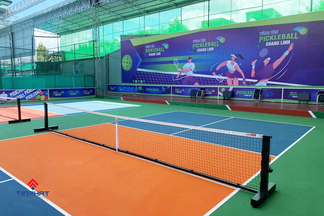 Báo giá thi công sân pickleball