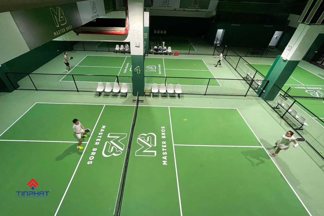 Báo giá thi công sân pickleball