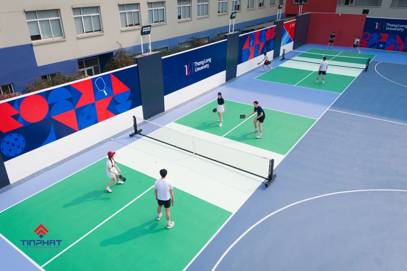 Báo giá thi công sân pickleball