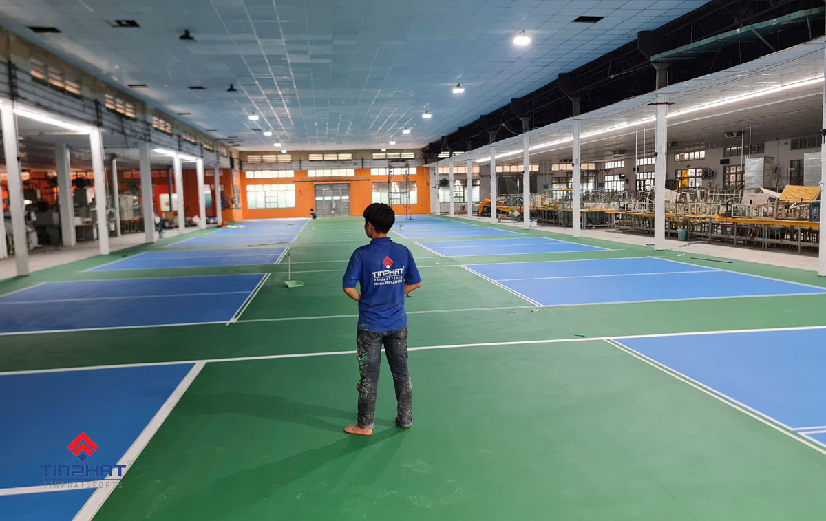 Báo giá thiết kế thi công sân pickleball Hà Nội rẻ nhất 2025 12 Hoàn thiện thi công sân Pickleball Hà Nội