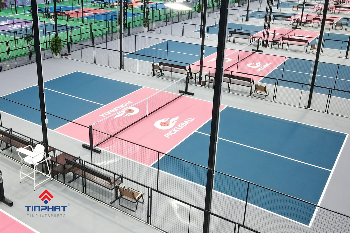 Màu sân pickleball đẹp