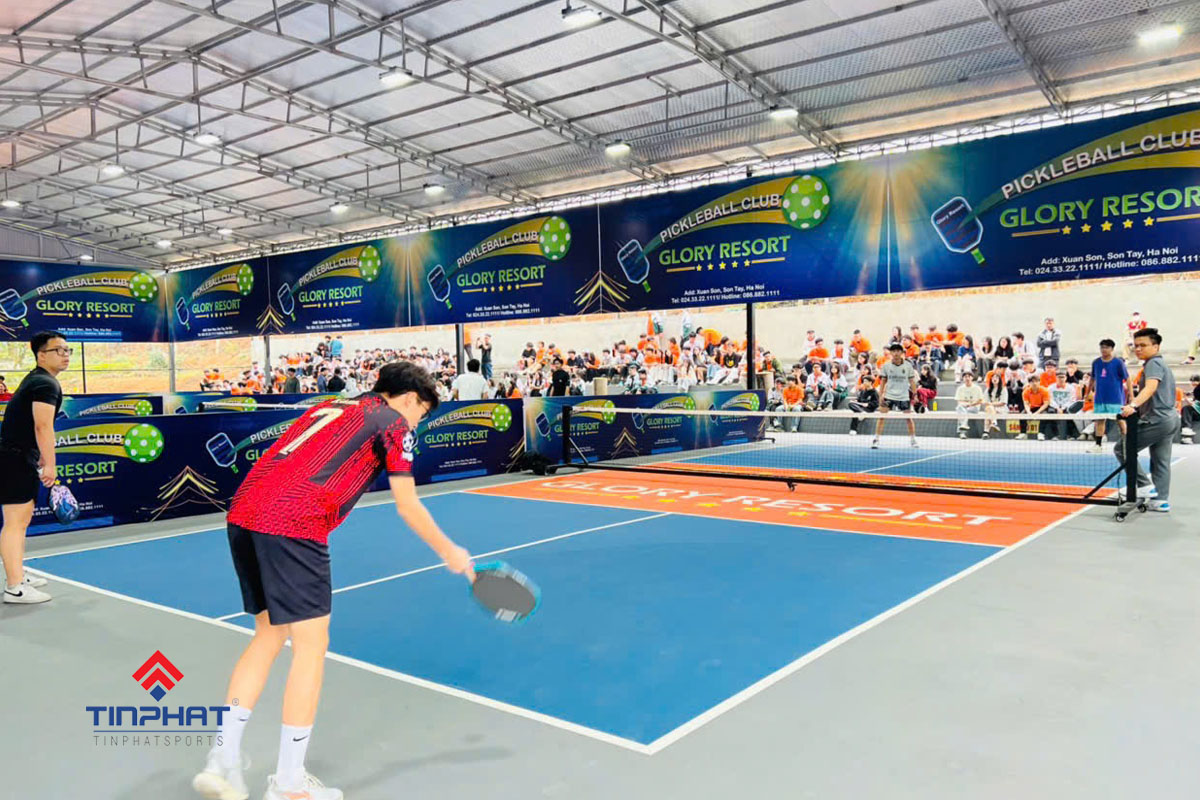 Nội quy sân pickleball sơn acrylic